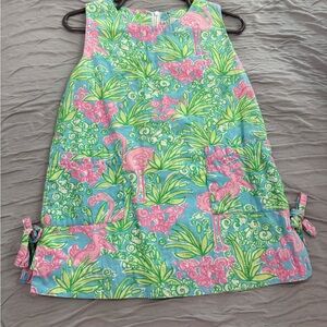 Lilly Pulitzer Pink and Green Floral Dress